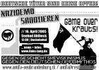 Plakat der Antifa Neubrandenburg