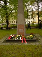 Gedenken in Rostock
