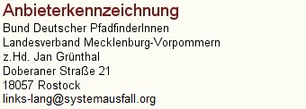 Anbieterken nzeichnung